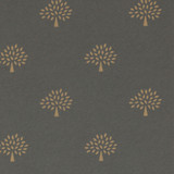 Grand Mulberry Tree Charcoal by Mulberry Designer Wallcovering MODERN COUNTRY PAPER - 100% United Kingdom - Horizontal: 20.488 and Vertical: 10.244 20.488 - Swanky Fabrics -
