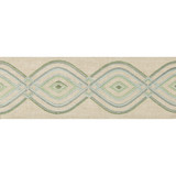 Ora Tape Mist by Lee Jofa Designer Trim WESTPORT TRIMMINGS LINEN - 58%;VISCOSE - 30%;SPUN SILK - 12% India LIGHT Horizontal: 5 and Vertical: 5.24 5 - Swanky Fabrics -