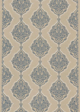 Montacute Indigo by G P & J Baker Designer Fabric