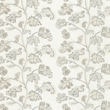 Alderwood Ivory/Stone by G P & J Baker Designer Fabric KESWICK EMBROIDERIES LINEN - 65%;RAYON - 35% India - Horizontal: 26.004 and Vertical: 15.76 52.008 - Swanky Fabrics -