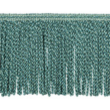 Felix Fringe Jade/Sage by Groundworks Designer Trim KELLY WEARSTLER TRIMMINGS III COTTON - 58%;VISCOSE - 42% Egypt LIGHT Horizontal: 0 and Vertical: 0 9 - Swanky Fabrics -