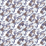 Granadas Blancoberenjena by Gaston Y Daniela Designer Wallcovering