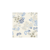 Flora Indigo by Winfield Thybony Designer Wallcovering WINFIELD THYBONY BARCLAY LIVING IN STYLE United States Horizontal: and Vertical: 23.62 20.5 - Swanky Fabrics -