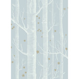 Woods & Stars Powder Blue by Cole & Son Designer Wallcovering COLE & SON WHIMSICAL PAPER - 100% United Kingdom - Horizontal: - and Vertical: 28.3 20.5 - Swanky Fabrics -