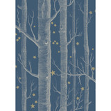 Woods & Stars Midnight by Cole & Son Designer Wallcovering