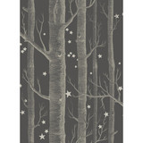 Woods & Stars Charcoal by Cole & Son Designer Wallcovering