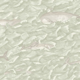 Melville Green by Cole & Son Designer Wallcovering COLE & SON WHIMSICAL PAPER - 100% United Kingdom - Horizontal: - and Vertical: 27 27 - Swanky Fabrics -