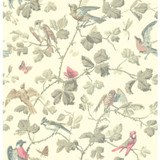 Winter Birds Linen by Cole & Son Designer Wallcovering