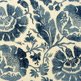 Poppies Indigo/ by G P & J Baker Designer Fabric