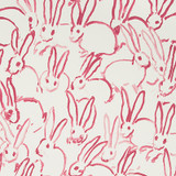 Hutch Ivory/Pink by Lee Jofa Modern Designer Wallcovering