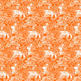 Olimpo Naranja by Gaston Y Daniela Designer Wallcovering