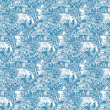 Olimpo Azul by Gaston Y Daniela Designer Wallcovering