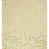 Graffito Ivory/Gold by Groundworks Designer Wallcovering