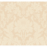 Fonteyn Buff by Cole & Son Designer Wallcovering COLE & SON MARIINSKY DAMASK PAPER - 100% United Kingdom - Horizontal: - and Vertical: 25.25 27 - Swanky Fabrics -