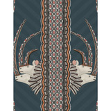 Jabu Blue by Cole & Son Designer Wallcovering COLE & SON ARDMORE PAPER - 100% United Kingdom - Horizontal: - and Vertical: 27 20.5 - Swanky Fabrics -