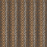 Ardmore Border Black & Burnt Orange by Cole & Son Designer Wallcovering