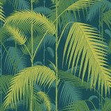 Palm Jungle Petrol/Lime by Cole & Son Designer Wallcovering