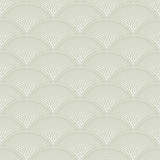 Feather Fan Old Olive by Cole & Son Designer Wallcovering COLE & SON ICONS PAPER - 100% United Kingdom - Horizontal: - and Vertical: 4.2 21 - Swanky Fabrics -