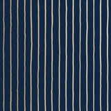 College Stripe Ink by Cole & Son Designer Wallcovering COLE & SON MARQUEE STRIPES PAPER - 100% United Kingdom - Horizontal: 20.5 and Vertical: 0 20.5 - Swanky Fabrics -