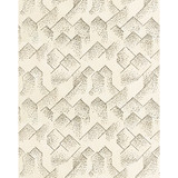 Brink Paper Cream/Onyx by Lee Jofa Modern Designer Wallcovering