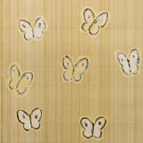 Ascension Gold by Groundworks Designer Wallcovering HUNT SLONEM II MYLAR - 100% United States - Horizontal: 27 and Vertical: 36 27 - Swanky Fabrics -