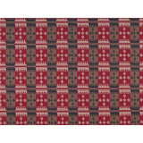 Santa Fe Rojo/Azul by Gaston Y Daniela Designer Fabric GASTON UPTOWN COTTON - 45%;POLYAMIDE - 25%;VISCOSE - 25%;LINEN - 5% Italy HEAVY Horizontal: 7 and Vertical: 7.125 55 - Swanky Fabrics -