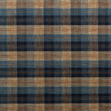 Clan Chenille Blue/Mole by Mulberry Designer Fabric LIVING LEGENDS VISCOSE - 67%;COTTON - 27%;POLYAMIDE - 6% Italy HEAVY Horizontal: 9.259 and Vertical: 9.456 53.978 - Swanky Fabrics -