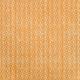 Small Medallion Tangerine by Lee Jofa Designer Fabric BLITHFIELD LINEN - 100% United Kingdom HEAVY Horizontal: 17.1 and Vertical: 37.7 51.1 - Swanky Fabrics -