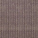Small Medallion Aubergine by Lee Jofa Designer Fabric BLITHFIELD LINEN - 100% United Kingdom HEAVY Horizontal: 17.1 and Vertical: 37.7 51.1 - Swanky Fabrics -