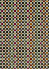 Clarendon Small Check Multi by G P & J Baker Designer Fabric