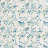 Gorda Jade/Mist by Lee Jofa Designer Fabric WESTPORT LINEN - 100% United Kingdom HEAVY Horizontal: 27 and Vertical: 28.5 54 - Swanky Fabrics -