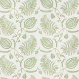 Palmero Emb Ivory/Leaf by Lee Jofa Designer Fabric