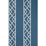 Latticework Indigo by Kravet Design Designer Wallcovering