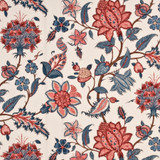 Baker'S Indienne Blue/Pink by G P & J Baker Designer Fabric