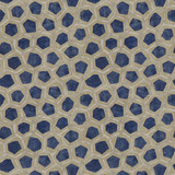 Hexagon Velvet Sapphire by Lee Jofa Modern Designer Fabric