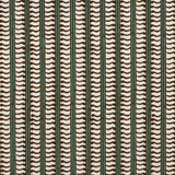 Kali Choco/Pool by Groundworks Designer Fabric ALLEGRA HICKS COLLECTION LINEN - 60%;COTTON - 30%;NYLON - 10% United Kingdom - Horizontal: 2.5 and Vertical: 0.5 54 - Swanky Fabrics -