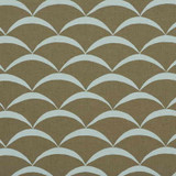 Crescent Sand/Aqua by Lee Jofa Modern Designer Fabric