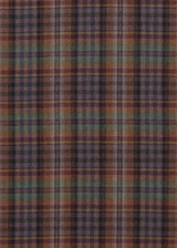 Nevis Teal/Sienna/Mauve by Mulberry Designer Fabric