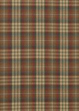 Nevis Red/Green by Mulberry Designer Fabric