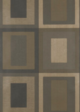 Moro Charcoal/Bronze by Threads Designer Wallcovering