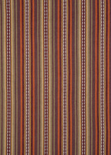 Dalton Stripe Spice/Plum by Mulberry Designer Fabric