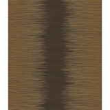 Plume Chocolate & Gilver by Cole & Son Designer Wallcovering