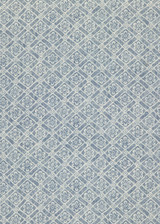Moreton Trellis Indigo by G P & J Baker Designer Fabric