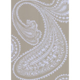 Rajapur Pale Bl/Tpe by Cole & Son Designer Wallcovering COLE & SON NEW CONTEMPORARY PAPER - 100% United Kingdom Horizontal: 0 and Vertical: 28.5 20.5 - Swanky Fabrics -