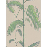 Palm Leaves Taupe/G by Cole & Son Designer Wallcovering COLE & SON NEW CONTEMPORARY PAPER - 100% United Kingdom Horizontal: 0 and Vertical: 28.5 20.5 - Swanky Fabrics -