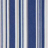Ponderosa Stripe Blue 76630 by Schumacher Designer Fabric INDOOR/OUTDOOR LINEN See Sample FRANCE MEDIUM </p><p>Repeat: Horizontal: 14" (36CM) and Vertical: - 56 7/8" (145CM) - Swanky Fabrics -