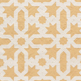 Cordoba Embroidery Ochre 67575 by Schumacher Designer Fabric AU NATUREL II See Sample INDIA - </p><p>Repeat: Horizontal: 6 3/4" (17CM) and Vertical: 12 5/8" (32CM) 50 3/8" (128CM) - Swanky Fabrics -