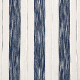 Arroyo Stripe Indigo 73311 by Schumacher Designer Fabric AU NATUREL See Sample INDIA - </p><p>Repeat: Horizontal: 9" (23CM) and Vertical: - 55" (140CM) - Swanky Fabrics -