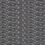 Dot Dash Black 177105 by Schumacher Designer Fabric PRINTS BY STUDIO BON See Sample TURKEY HEAVY </p><p>Repeat: Horizontal: 9" (23CM) and Vertical: 1 1/2" (4CM) 53 3/4" (137CM) - Swanky Fabrics - Dot Dash Black 177105 by Schumacher Designer Fabric PRINTS BY STUDIO BON See Sample TURKEY HEAVY </p><p>Repeat: Horizontal: 9" (23CM) and Vertical: 1 1/2" (4CM) 53 3/4" (137CM) - Swanky Fabrics -
