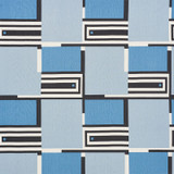 Design 101 Blues 176862 by Schumacher Designer Fabric APPLIED ARCHITECTURE See Sample BELGIUM HEAVY DUTY </p><p>Repeat: Horizontal: 24 1/4" (62CM) and Vertical: 30" (76CM) 53 1/2" (136CM) - Swanky Fabrics -